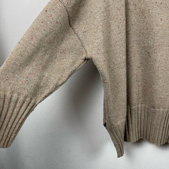 Free Assembly oversized dropped shoulder rolled collar tunic sweater size XXXL - Picture 4 of 6